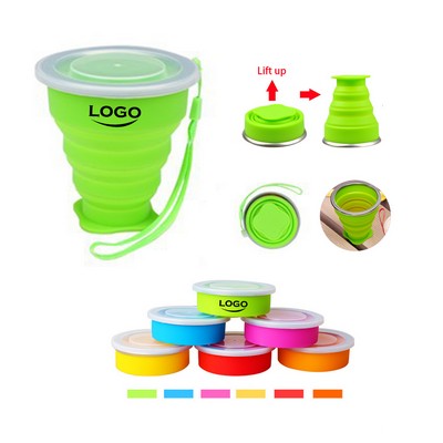 Portable Folding Silicone Travel Cup