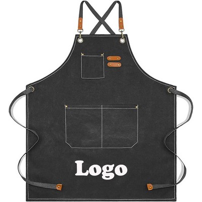 Washed Canvas Apron