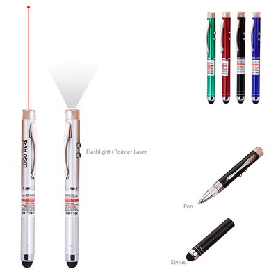 4 In 1 Metal Pen