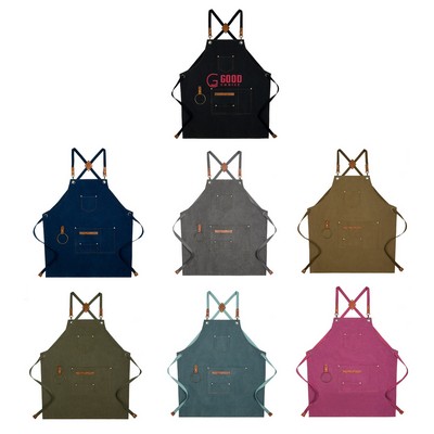 Cotton Kitchen Adjustable Work Apron