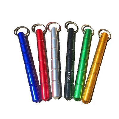 Aluminum Self Defense Short Stick Keychain