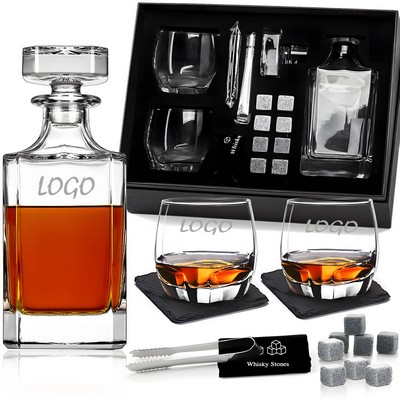 Luxury Crystal Whiskey Gift Set