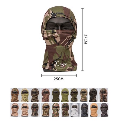 Uv Protection Camouflage Full Face Mask