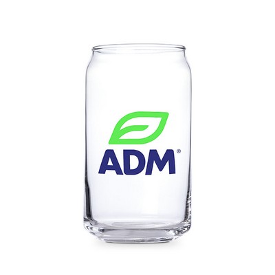 16 oz Glass Can Tumbler