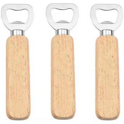 Wooden Beer Bottle Opener