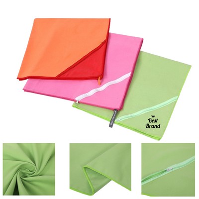 Portable Microfiber Yoga Towel