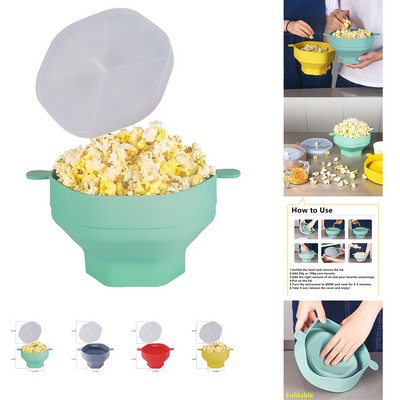 Microwavable Bowl Hot Air Popper Popcorn Bowl