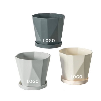 Greenery Plastic Flower Pots