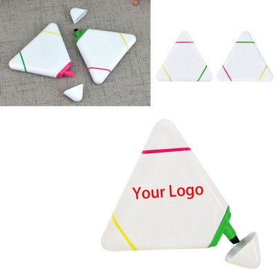 3 Colors Triangular Highlighter