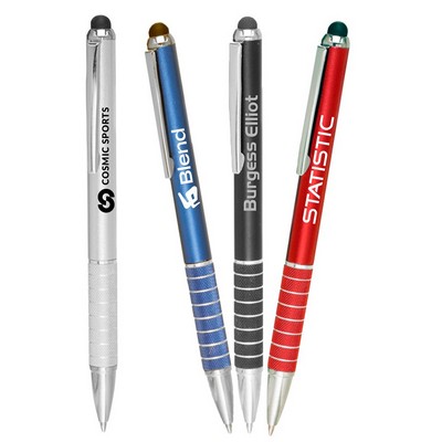 Twist Action Metal Stylus Pens