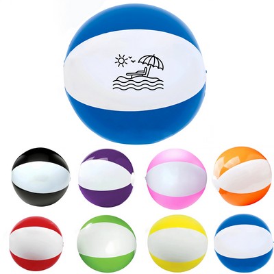 16" Two-Tone Inflate Beach Ball