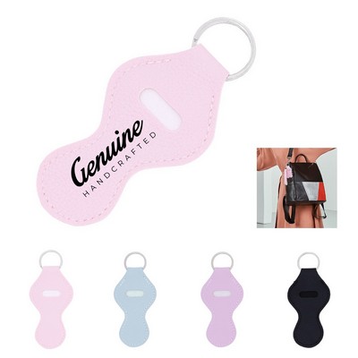 Neoprene Lipstick Holder Keychain