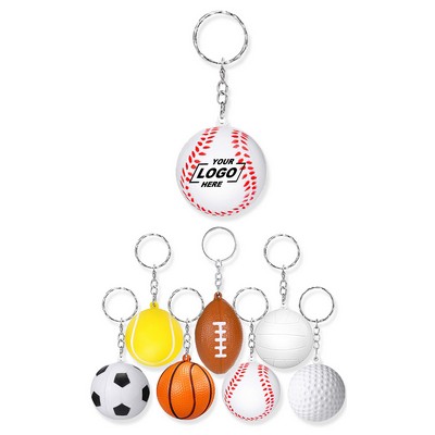 Keychain Stress Relief Ball