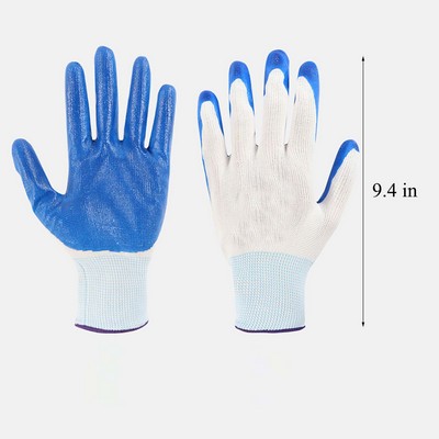 Nitrile Garden Work Gloves