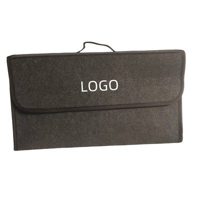 Car trunk storage bag