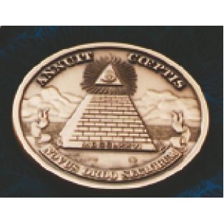 Custom Brass Medal or Coin (1 1/4" x 0.08")