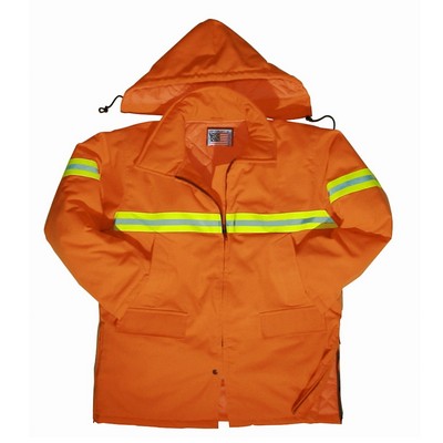 Orange Safety Parka - (Imported)