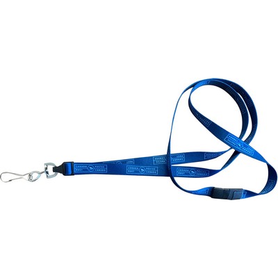 3/8" Polyester Non-Breakaway Lanyard (Dye Sublimation)