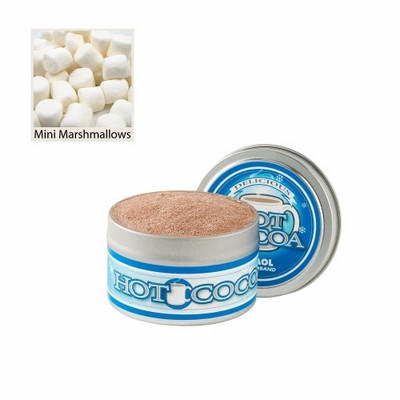 Small Gourmet Hot Chocolate Tin with Mini Marshmallows