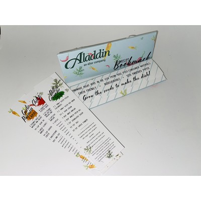 Seeded Paper/Recipe Bookmark Gift Box (Set of 3)