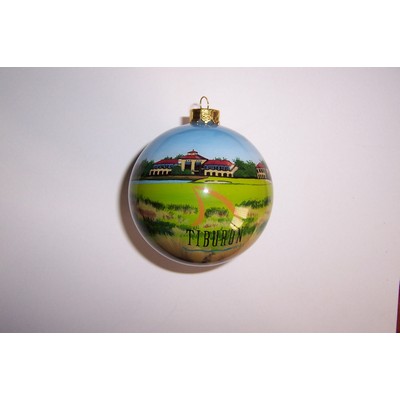 3" Ball Glass Ornament - Fine Art Artwork