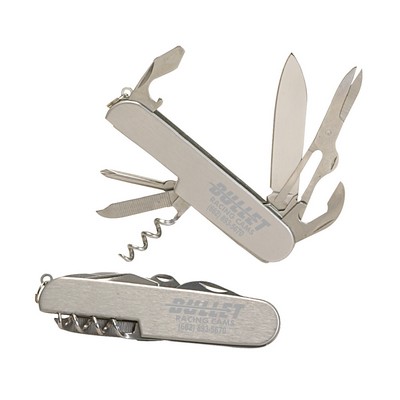 Stainless Steel Pocket Utility Swiss Army Knife