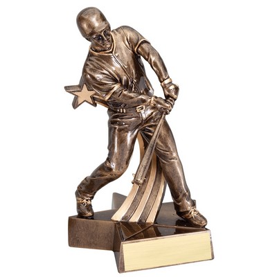 Baseball, Male Superstar Resin - 8-1/2"