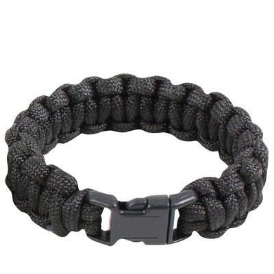 Black Paracord Bracelet