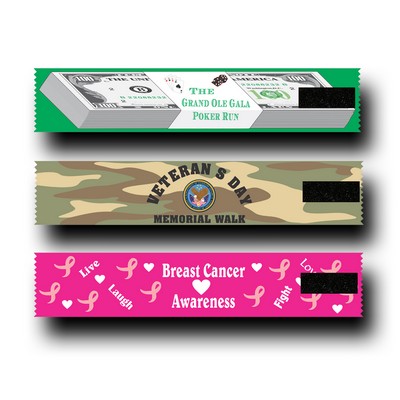 Full Color Arm Bands w/ Velcro Attachment /3"x16"