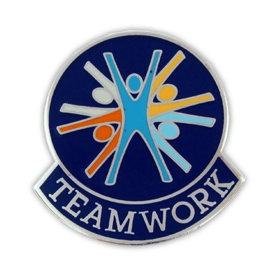 Teamwork Lapel Pin