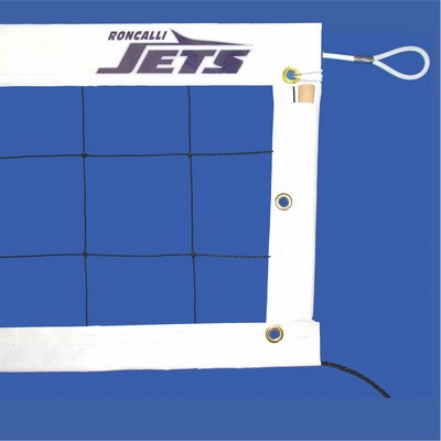 Imprinted Competition Level Volleyball Net