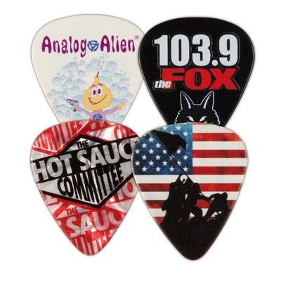 Celluloid Guitar Pick (Full Color Imprint)