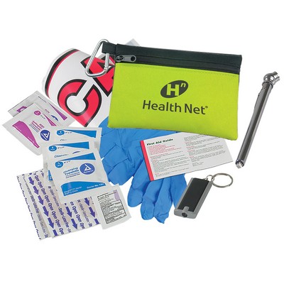 Auto Safety Zipper Tote Kit