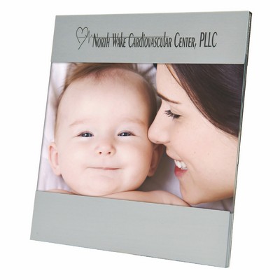 Aluminum Picture Photo Frame Holds 4" X 6" Photograph