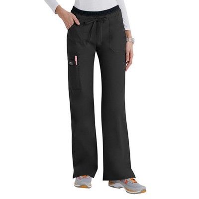 Cherokee Women's Core Stretch Modern Fit Cargo Scrub Pant