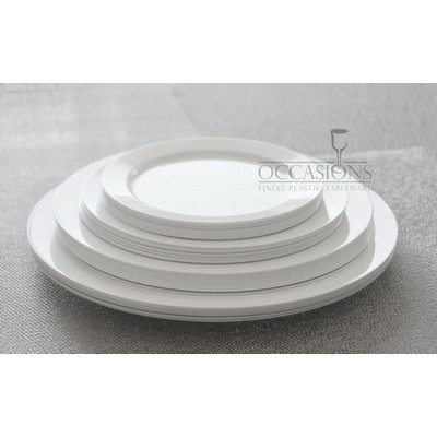 6" White Round Bread/Dessert Plate