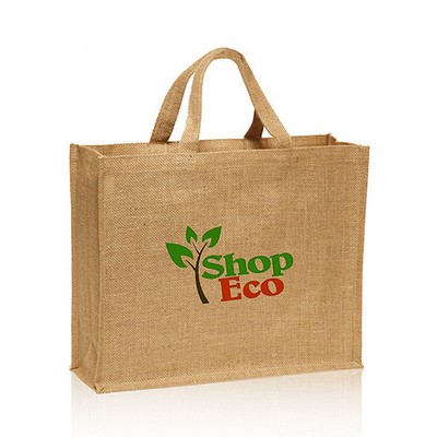 Large Jute Tote Bags (16.5"x14")