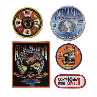 Dye Sublimation Patches (3" x 3")