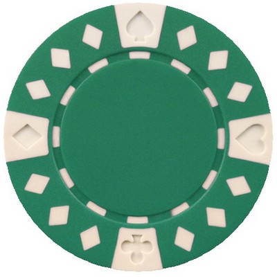 11.5 gram ABS Diamond Suited Poker Chips - Blank