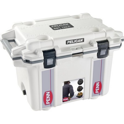 Pelican™ 50 qt Cooler WHITE