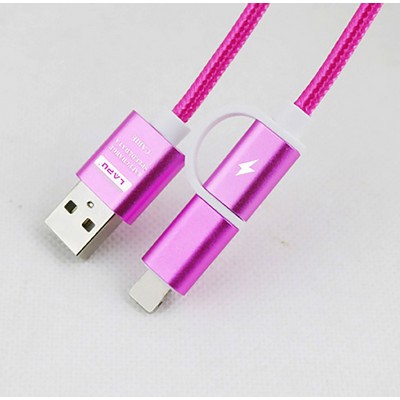 Multifunctional Nylon Braided Charging Cable