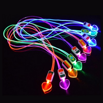 LED Flashing Light Lanyard