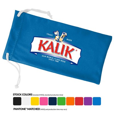 Full-Color Sunglasses Microfiber Pouch