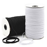 Matte Flat Elastic Cord