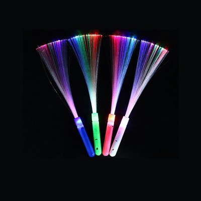 Flashing Fiber Optic Wand