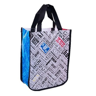 Lulu Laminated Bag (10"x 12"x 4")