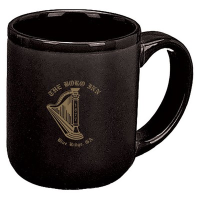 17 Oz. Vegas Black Matte Mug