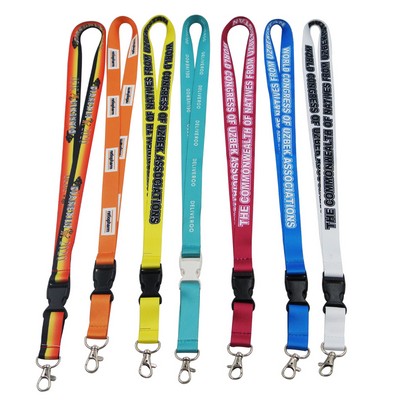 3/4" Polyester Lanyard