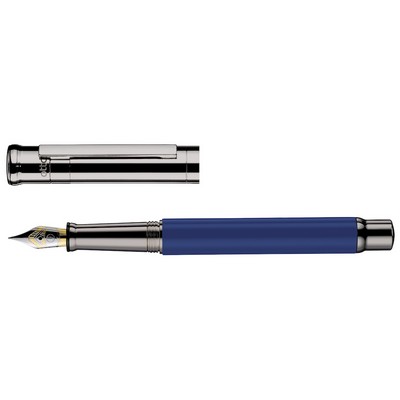 Luxury Line Otto Hutt Shiny Blue Fountain Pen