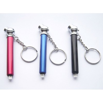 Mini Tire Gauge Key Chain